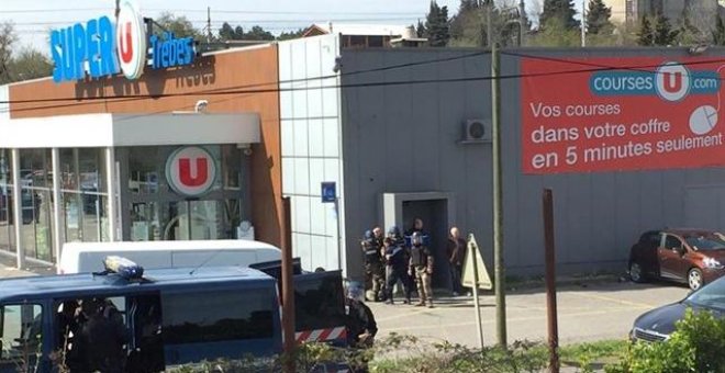 Abatido el autor de la toma de rehenes en un súper de Francia tras provocar tres muertos