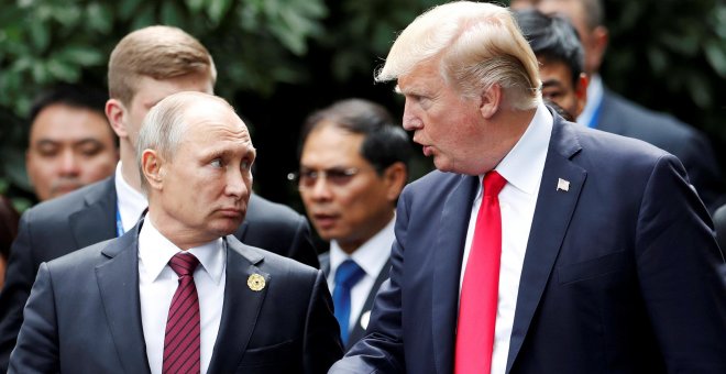 Trump contradice a su Gobierno y dice que Putin no desea intervenir en Venezuela
