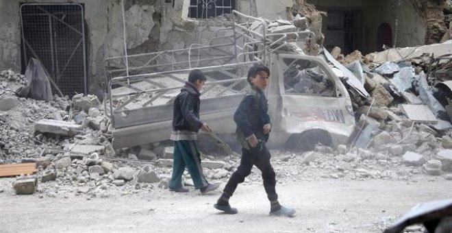 La UE pide a Irán y Rusia influir en el régimen sirio para frenar la violencia tras el ataque químico en Duma