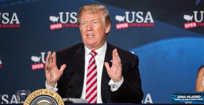 Trump busca una "fuerza árabe" que reemplace a las tropas de EEUU en Siria