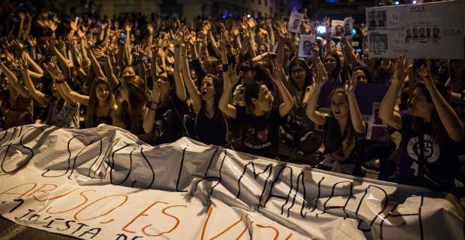 Ola de movilizaciones en toda España contra la liberación de 'La Manada'