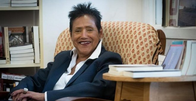 La activista Elaine Brown defiende que el feminismo debe "pasar a la acción"