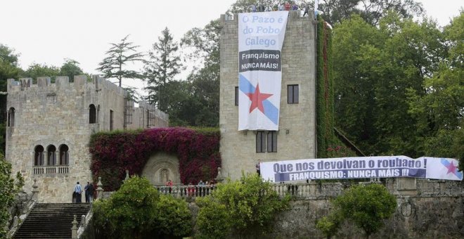 Los Franco denuncian por delitos de odio a un grupo de militantes del BNG que ocuparon el Pazo de Meirás