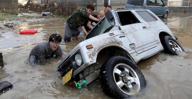 Más de 100 muertos y decenas de desaparecidos a causa de las lluvias torrenciales en Japón