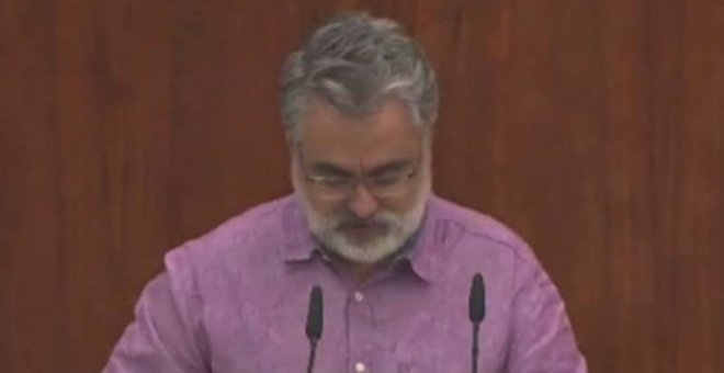 El clasismo de un diputado del PP en la Asamblea de Madrid: "Vengo con un atuendo más propio de Podemos que del PP"