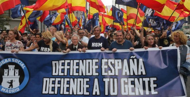 Los neonazis de Hogar Social Madrid okupan otro edificio en la capital