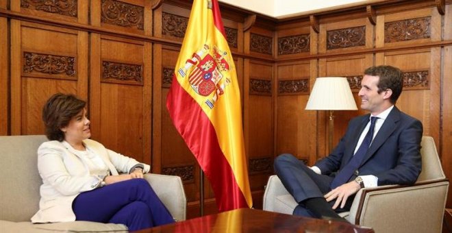 Santamaría rompe las negociaciones con Casado por el reparto de puestos en el PP