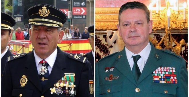 Interior nombra a José Ángel González y a Laurentino Ceña nuevos DAO de la Policía Nacional y de la Guardia Civil
