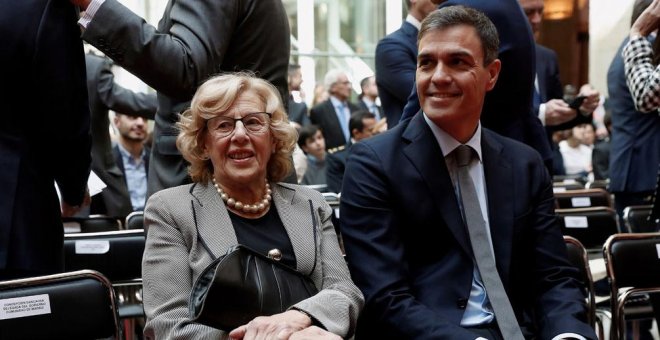 Estupor en el PSM por la charla de Sánchez y Carmena, que pilla a los socialistas madrileños sin candidato