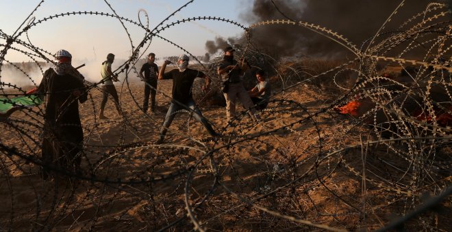 Siete palestinos muertos por disparos de soldados israelíes en Gaza