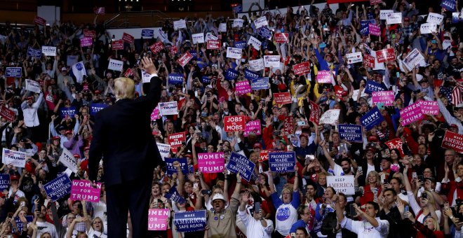 El gafe de Trump: apenas la mitad de los candidatos que apoyó ganaron las elecciones