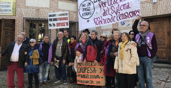 De Madrid a Oropesa, por unas pensiones dignas