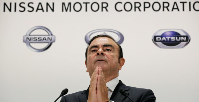 Japón inculpa a Ghosn por no declarar su millonaria remuneración pactada con Nissan