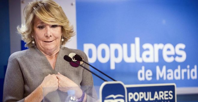 La Guardia Civil implica de nuevo a Esperanza Aguirre en la 'caja B' del PP