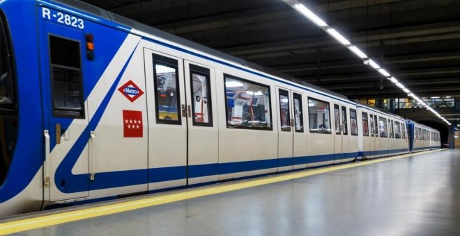 Los usuarios de Metro en Madrid crecieron un 5% y los de autobús bajaron un 1,7%