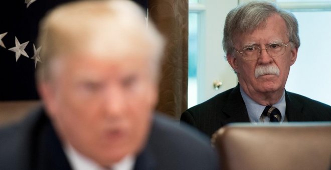 Donald Trump despide a John Bolton, su asesor de Seguridad Nacional