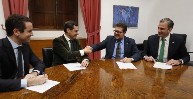 Vox apoya la investidura de Moreno: PP y Cs gobernarán gracias a la ultraderecha