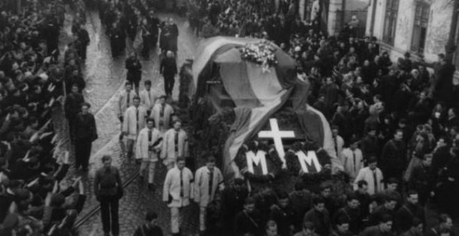 Homenaje fascista en Majadahonda: una historia de nazis rumanos, franquistas y la familia Blas Piñar
