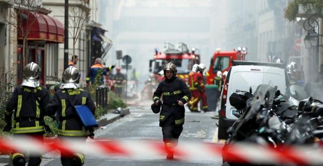 Fallece una española en una explosión en el centro de París que deja cuatro muertos