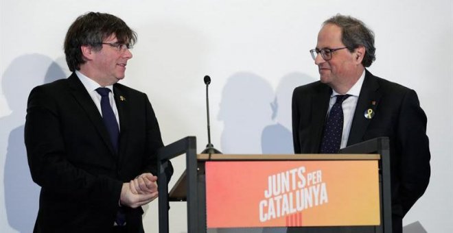 El presidente del Parlamento Europeo veta la conferencia de Puigdemont al considerar que supone un "alto riesgo" para el orden público