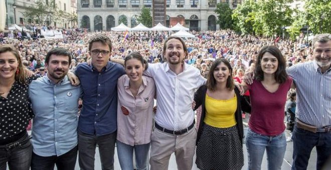 Mapa para no perderse con las confluencias a la izquierda del PSOE