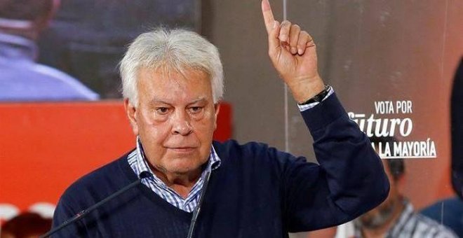 Felipe González, sobre las negociaciones entre PSOE y Podemos: "Que hagan lo que quieran, pero que no nos lleven a elecciones"