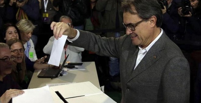 Artur Mas estará inhabilitado hasta el 23 de febrero de 2020 por el 9N