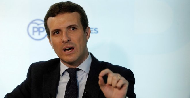 Casado busca apoyos para la concentración contra Sánchez de este domingo