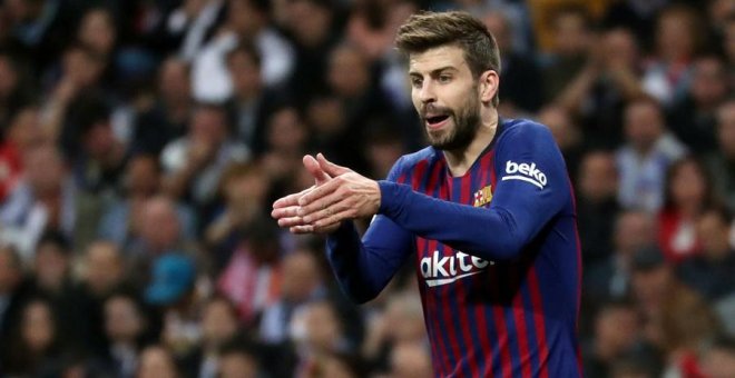 Piqué: "Si se hablase tanto del juicio injusto contra los presos políticos como del VAR, las cosas irían mejor"