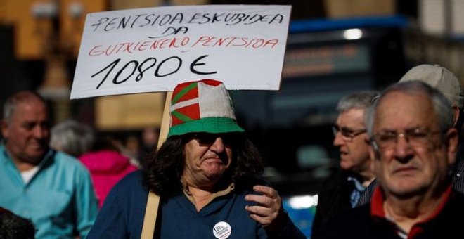 Los pensionistas vuelven a movilizarse este lunes en defensa de las pensiones