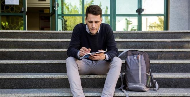 Un italiano aspirante a médico, primer estudiante de Erasmus en la Franja de Gaza