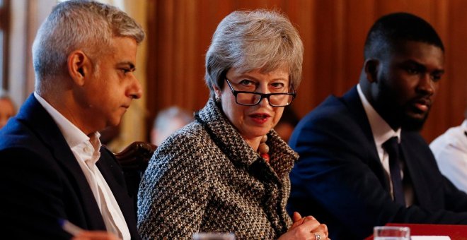 May, ante el creciente riesgo de un brexit sin acuerdo