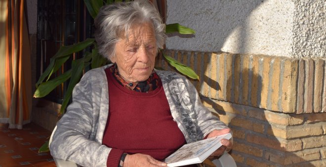 "Recuerdo a Machado como un hombre muy entusiasta con sus alumnos pero lleno de una profunda tristeza"