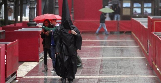 La lluvia empañará los días festivos de la Semana Santa