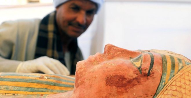 Egipto abre el acceso al enterramiento más grande descubierto en la necrópolis de Luxor