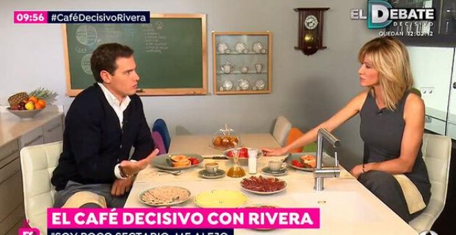 Albert Rivera responde a Susanna Griso: "No me he drogado en mi vida, ni droga dura ni cocaína ni nada parecido"