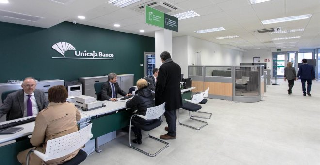 Unicaja Banco gana 63 millones en el primer trimestre, un 10,2% más