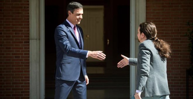 Del principio de acuerdo a la amenaza de la repetición electoral: el giro de Pedro Sánchez con Pablo Iglesias