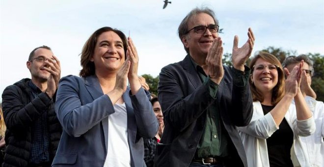 Colau pide a la gente "progresista" que "concentre" el voto en Barcelona en Comú