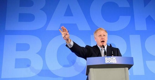 Siete hombres permanecen en liza para suceder a Theresa May en el Partido Conservador, con Boris Johnson a la cabeza