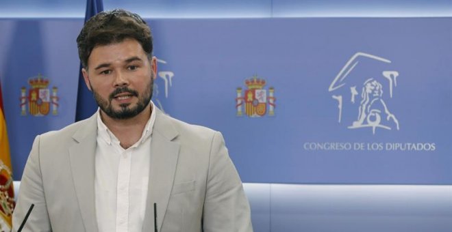 Rufián critica que se haya ignorado la información sobre el imán de Ripoll y pide la comparecencia de la directora del CNI