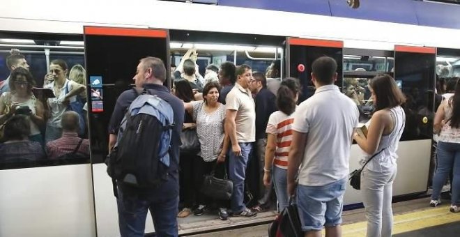 Metro de Madrid reduce aún más la frecuencia de los trenes en la primera quincena de julio