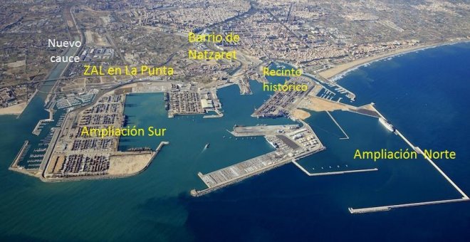La ampliación del puerto de València amenaza al ecosistema y a la economía local