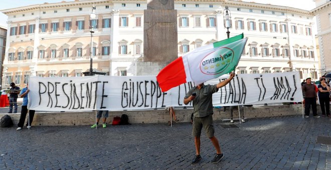 La crisis de Gobierno italiana arranca en el Senado oficialmente tras las maniobras de Salvini