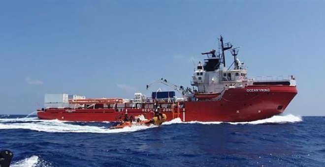 Los 82 migrantes del Ocean Viking podrán desembarcar en Lampedusa