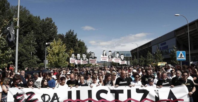 Las madres de Altsasu denuncian la “barbaridad y desproporción” que supone la sentencia del Supremo