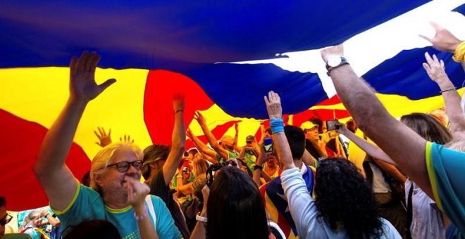 La Diada evidencia las diferencias en el independentismo pese a las peticiones de "unidad"