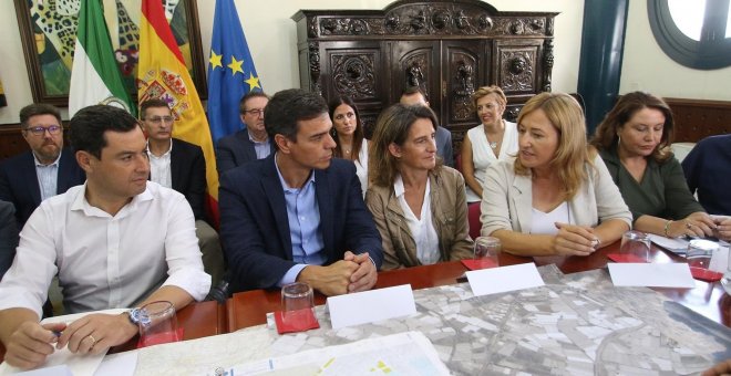 Sánchez garantiza en Almería recursos para la recuperación de las zonas afectadas por el temporal