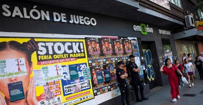 Identificados 28 menores en una operación policial contra las salas de juego en España