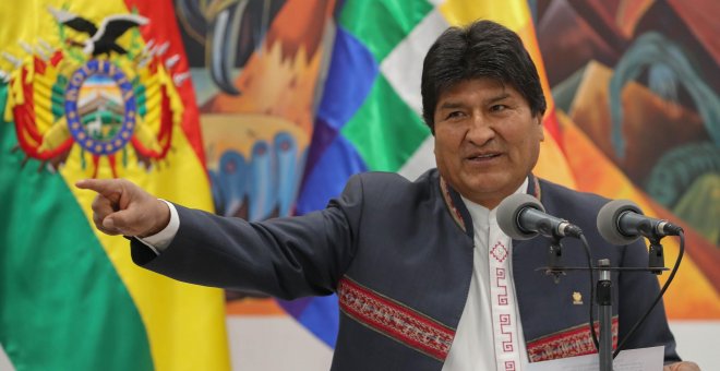 Evo Morales llama a defender la democracia ante el riesgo de golpe de Estado